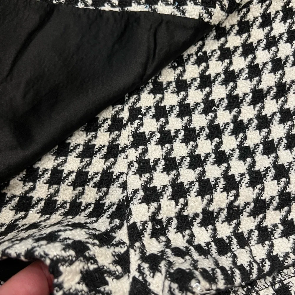 NWT KatieJ NYC Tween Kelly Houndstooth Skort - Picture 6 of 9